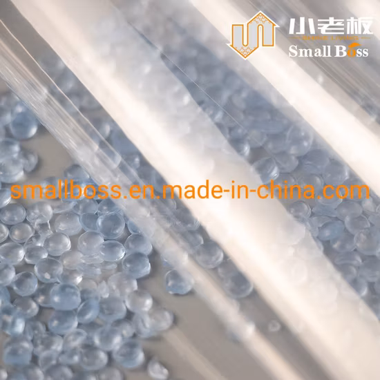 Твердые прозрачные гранулы ПВХ для термоусадочной пленки/этикеток супермаркетов/трубок IC
