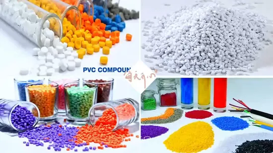 Мягкие ПВХ-гранулы, поливинилхлоридные компаунды, сырье для сетевых кабелей