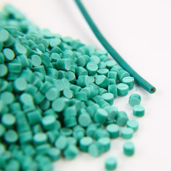 Изоляция по заводской цене, электронные частицы ПВХ, сырье, гранулы ПВХ для проводного кабеля