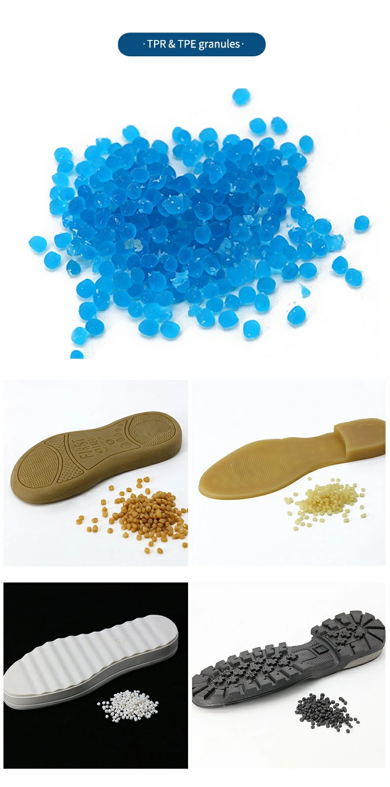 High-Quality Transparent PVC Granules for Pipes for Cable Wire for Shoe Sole